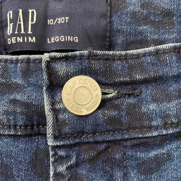 NWT GAP High Rise Legging Skimmer Jeggings Leopard Print - Picture 6 of 16